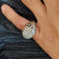 انگشتر عقیق سفدی نقره|جواهرات|بردسکن, |دیوار