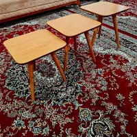 فروش مبل ۷ نفره+میز بزرگ +۳عدد گل میز در حد نو|مبلمان خانگی و میز عسلی|بوشهر, |دیوار
