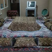 لحاف کرسی دست دوز و ماشینی|رختخواب، بالش، پتو|گلپایگان, |دیوار