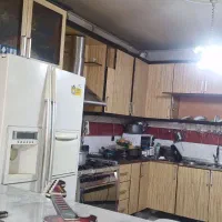 کابینت ام دی اف ۸ متر|آب‌چکان و نظم‌دهنده ظروف|اسلام‌شهر, شهرک قائمیه|دیوار