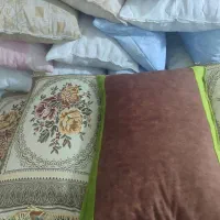 بالشت و لحاف نو با ابر تمیز با کیفیت ۲۵۰