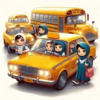 سرویس مدرسه خانم هستم