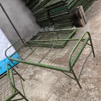 تخت خوابگاهی یکنفره تاشو فلزی|تخت و سرویس خواب|شیراز, وزیرآباد|دیوار