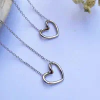 گردنبند قلب دفرمه