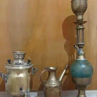 سماورزغالی افتابه قلیان