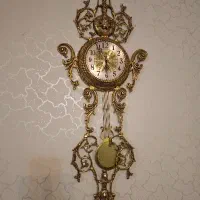 ساعت برنز پاندولدار|ساعت دیواری و تزئینی|اردبیل, |دیوار