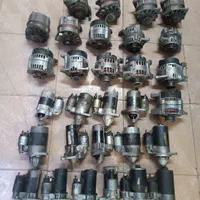 استارت دینام باتری سالم شیشه بالابر چراغ سمند 206