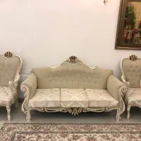 مبل کلاسیک چوب راش|مبلمان خانگی و میز عسلی|کرمانشاه, |دیوار