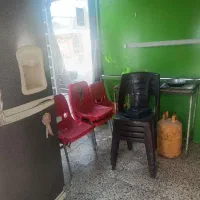 غرفه فست فود با تمام امکانات و وسایل برای واگذاری|فروش مغازه و غرفه|دیلم, |دیوار