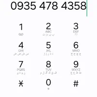 سیم کارت ایرانسل ۰۹۳۵.۴۷۸.۴۳.۵۸