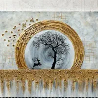 طراحی چهره تابلوهای دکوراتیو|تابلو، نقاشی، عکس|دوگنبدان, |دیوار