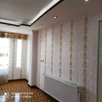 طرح کاغذدیواری و سفید کاری