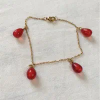 گردنبند و دستبند مروارید و چرم|بدلیجات|قم, زنبیل آباد|دیوار