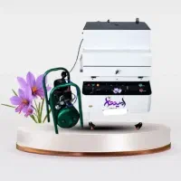 خشک کردن زعفران با بهترین دستگاه پیشرفته بصورت پرس