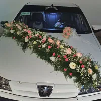 گل ارایی ماشین عروس