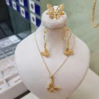 نیم ست پروانه|جواهرات|کاشان, بازار کاشان|دیوار