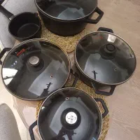 قابلمه چدن برند کاندید 9 پارچه