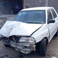 پراید تصادفی ۱۳۱ دو گانه کارخانه کم ضربه