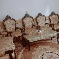 میز صندلی تمیز چهار نفره ،|میز و صندلی غذاخوری|شوشتر, |دیوار