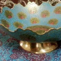 وسایل قدیمی سینی تعارفی تال، استکان و گالش ظرف