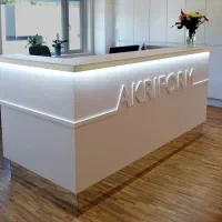 تولید تخصصی میز منشی کانتر سفارشی کد p990|مبلمان اداری|تهران, فردوس|دیوار