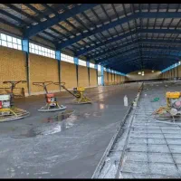 مجری انواع بتن ریزی کف بادستگاه ماله پروانه ای