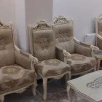 مبلمان منبت دستی و کنسول آینه