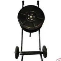 کارخانه تولیدی پایه جاشیلنگی2 شیلنگ2جمع کن چرخ دار