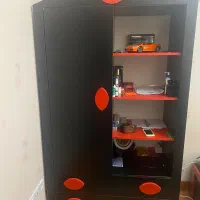 تخت یک نفره با کمد