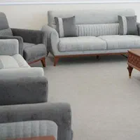 مبل راحتی شیک جدید/کلاف چوب روس/اقساط|مبلمان خانگی و میز عسلی|مشکین‌دشت, |دیوار