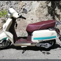 موتورسیکلت  بنلی ستا ۱۲۵  اتومات ،طرح وسپا