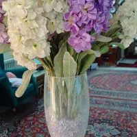 گلدان همراه گل مصنوعی شب بو|گل مصنوعی|تهران, تهرانپارس غربی|دیوار