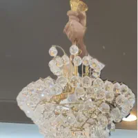 لوستر سقفی کریستالی