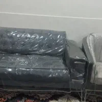 مبل۷نفره چستر پارچه نانو درحد نو فقط ۶ ماه استفاده