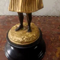 یکجفت مجسمه برنز زن ومرد به ارتفاع ۳۰|مجسمه، تندیس، ماکت|تهران, قلهک|دیوار