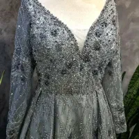 لباس مجلسی ترک اماراتی سایز ۴۰ الی ۴۲