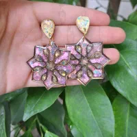 گوشواره های رزینی میخی|زیورآلات و اکسسوری|اراک, |دیوار