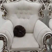 مبل راحتی سلطنتی در حد نو تمیز وراحت|مبلمان خانگی و میز عسلی|فومن, |دیوار