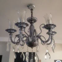 لوستر ۶ شاخه وارداتی