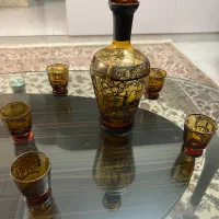 فروش تنگ به همراه لیوان‌ها ی زینتی خیلی زیبا