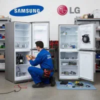 تعمیرات یخچال و فریزر لنجان و فولادشهر