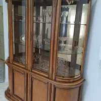 بوفه چوبی دوتیکه