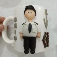 ماگ خمیری قابل شستشو|کلکسیون و سرگرمی|قم, باغ کرباسی|دیوار