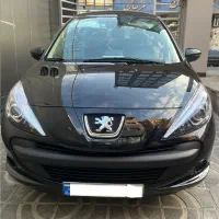 پژو 207i فلز اتومات TU5P مشکی/ سفید مدل 1405/1404