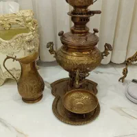 سماور زغالی برنجی