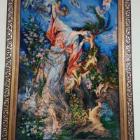 تابلوفرش دستبافت مینیاتور|تابلو فرش|شاهینشهر, گزبرخوار|دیوار