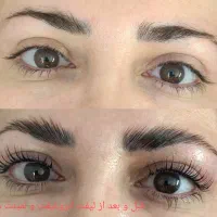 اکستنشن و لیفت و لمینت مژه،لیفت ابرو