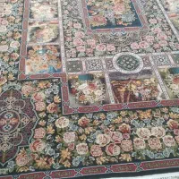 ۳تخته فرش ۹متری جفت هزارشانه تمام نج|فرش|رباطکریم, نصیرشهر|دیوار