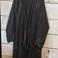 مانتو مغزی دوزی شده ابریشم ژاکارد نرم