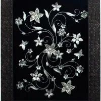 اجاره قاب گل نقره جهت مراسم ترحیم